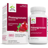 Terry Naturally Pomegranate Seed Oil 60 softgel bottle and box