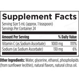 Designs for Health Liposomal Vitamin C - Lemon - 4 Fl Oz (120 Ml) Liquid