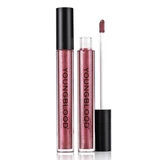 Youngblood Lipgloss tube and wand in a shimmery berry rose shade