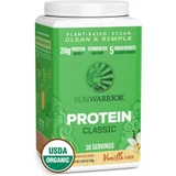 Sunwarrior Classic Protein Vanilla organic fermented 20 g protein 750 g tub