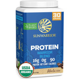 Sunwarrior Warrior Blend Mocha organic plant protein 16 g 750 g tub