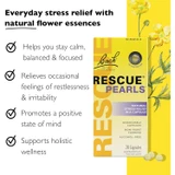 Rescue Pearls calm focus relieve restlessness positive mind with capsules graphic