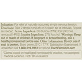Bach Wild Oat drug facts indications directions Wild Oat 5X panel