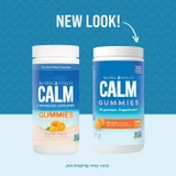 Old and new CALM Gummies bottles, new look, packaging may vary graphic