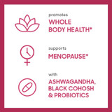 Women's One 50+ icons for whole body health, menopause, ashwagandha and probiotics