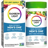 Rainbow Light Men's One Daily Multivitamin 120-day supply bottle with box