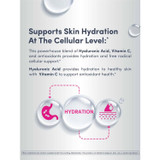 Supports skin hydration at the cellular level graphic
