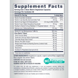 Glow Matrix supplement facts Ceramosides vitamins hyaluronic acid blend panel