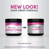 Advanced Collagen Peptides new look Collagen Plus to Advanced tub graphic