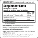 Wakunaga Kyolic Aged Garlic Extract Formula 109 - Blood Pressure Health - 80 Capsules