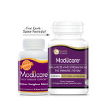 Moducare Grape Chewables new look same formula old bottle to new bottle graphic