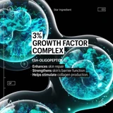 3 percent Growth Factor Complex sh-Oligopeptide-1 collagen repair graphic