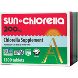 Sun Chlorella Econ 200 mg chlorella supplement 1500 tablet box