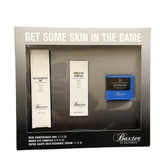 Baxter of California Get Some Skin In The Game gift set with three skincare products in a box