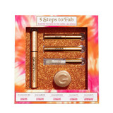 Grande Cosmetics 5 Steps to Fab 5-piece gift set box with lash, brow and lip products