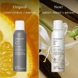 Original crisp citrus and earthy can beside the new sweet, fresh and bright vanilla can