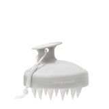 Living Proof Scalp Massager white silicone-bristle tool