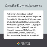 Professional Formulas Digestive Enzymes Liquescence - 118 Milliliters