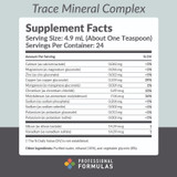 Professional Formulas TM-Colloidal Trace Mineral Complex (Oligo Element) - 118 Milliliters
