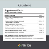Professional Formulas Circu Tone - 90 Capsules
