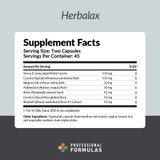 Professional Formulas Herbalax - 90 Capsules