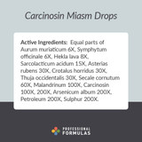 Professional Formulas Carcinosin Miasm Formula - 59 Milliliters
