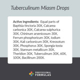 Professional Formulas Tuberculinum Miasm Formula - 59 Milliliters