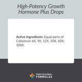Professional Formulas High-Potency Growth Hormone Plus Drops - 59 Milliliters