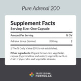 Professional Formulas Pure Adrenal 200