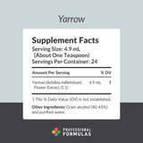 Professional Formulas Yarrow (Achillea millefolium) - 250 Milliliters