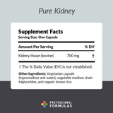 Professional Formulas Pure Kidney - 60 Capsules