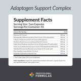 Professional Formulas Adaptogen Support Complex - 90 Capsules