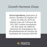 Professional Formulas Growth Hormone Formula Drops - 591 Milliliters