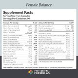 Professional Formulas Female Balance (PMS) - 90 Capsules
