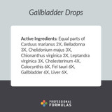 Professional Formulas Gallbladder Drops - 59 Milliliters