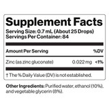 Professional Formulas ZN-Zinc (Oligo Element) - 59 Milliliters