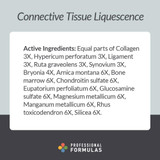 Professional Formulas Connective Tissue Liquescence - 118 Milliliters