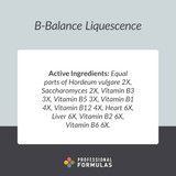 Professional Formulas B-Balance Liquescence - 118 Milliliters