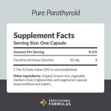 Professional Formulas Pure Parathyroid - 60 Capsules