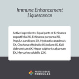 Professional Formulas Immune Enhancement Liquescence - 118 Milliliters