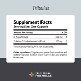 Professional Formulas Tribulus Terrestes - 90 Capsules