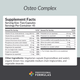 Professional Formulas Osteo Complex - 90 Capsules