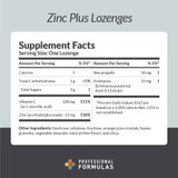 Professional Formulas Zinc Plus Lozenges - 90 Lozenges