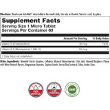 D3 K2 ActivMelt supplement facts 30 mcg D3 45 mcg K2 MK-7 panel
