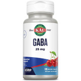 KAL GABA 25 mg cherry ActivMelt 120 micro tablet bottle