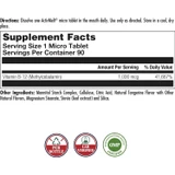 KAL Supplements B-12 Methyl 1,000 mcg Tangerine - 90 Tablets