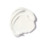 Detoxifying Scrub Mask white scrub cream dollop top-down
