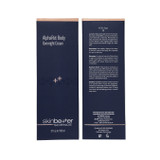 Front and back of the AlphaRet Body Overnight Cream box