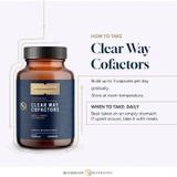 How to take Clear Way Cofactors empty stomach capsules graphic