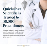 Healthcare professional, Quicksilver trusted by practitioners graphic